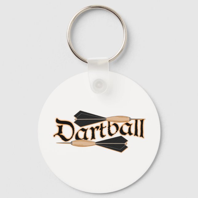 Dartball Darts Nyckelring (Framsida)