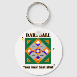 Dartball Nyckelring
