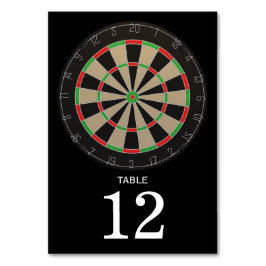 Dartboard Älskare Bullseye Darts Bordsnummer