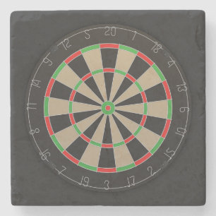 Dartboard Älskare Underlägg Sten
