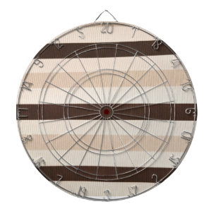 Dartboard Beige Brown Rand Darttavla
