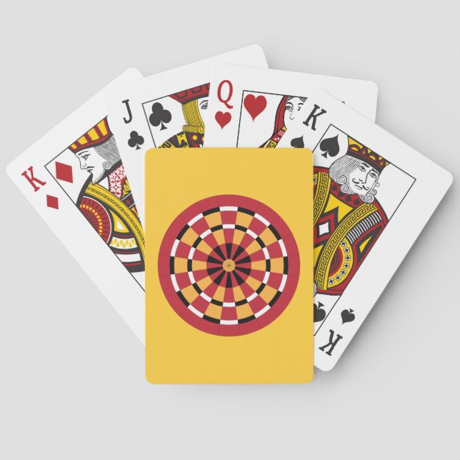 Dartboard Casinokort (Baksidan)