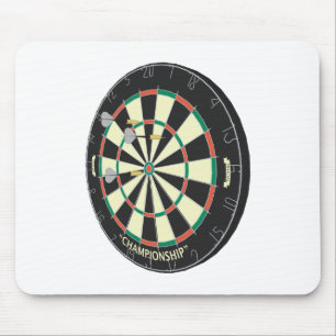 Dartboard & Darts: 3D-modell: Musmatta