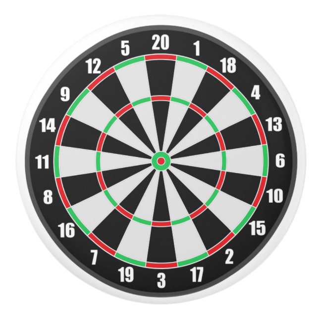 DartBoard Darts Target Practice Board Knopp (Framsidan)