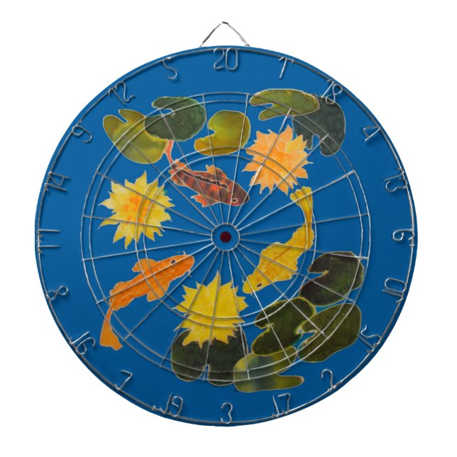 Dartboard - fiskdamm darttavla (Framsidan)
