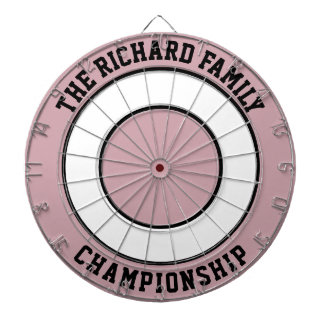 Dartboard för anpassningsbar Family Namn Personlig Darttavla