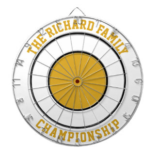 Dartboard för anpassningsbar Family Namn Personlig Darttavla