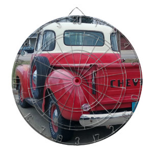 Dartboard för baklucka för klassikerChevy lastbi Darttavla