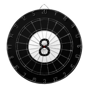 Dartboard för biljard 8-Ball Piltavla