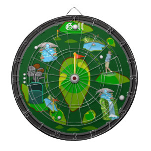 Dartboard för Golfvattenfara Darttavla