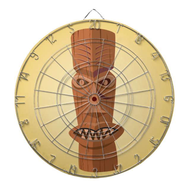 Dartboard för Tiki metallbur Piltavla (Framsidan)