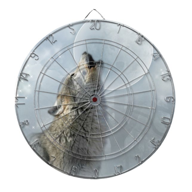 Dartboard för vargblåttmåne darttavla (Framsidan)