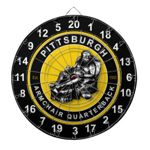 Dartboard-fotboll i fotboll i Pittsburgh Darttavla