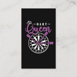 Dartboard Girl Visitkort