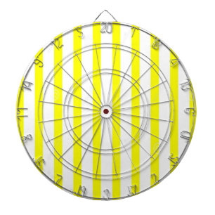 Dartboard Gult White Rand Darttavla