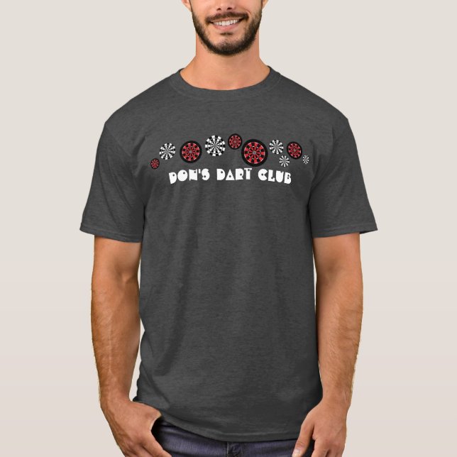 Dartboard i mod tee (Framsida)