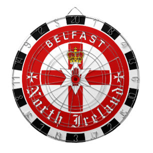 Dartboard i Nordirland, Ulster Flagga darts / matc Darttavla
