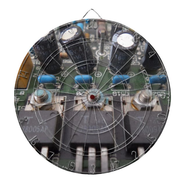 Dartboard i Transistor Circuit Piltavla (Framsidan)