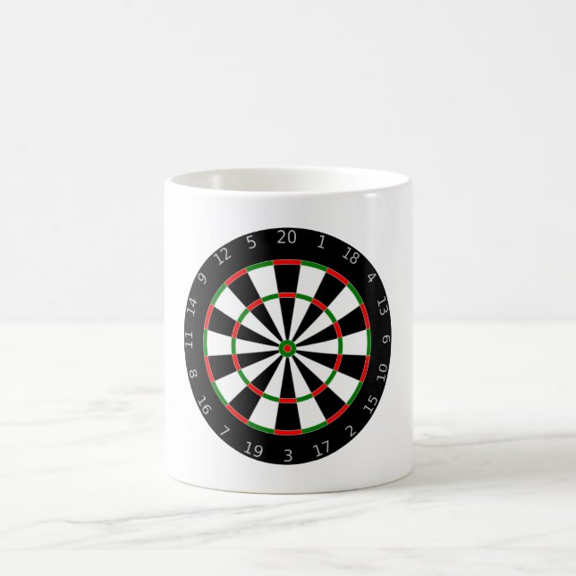 Dartboard Kaffemugg (Center)