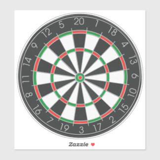 Dartboard Klistermärken
