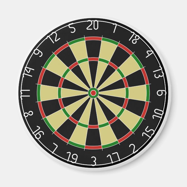 Dartboard Magnet (Framsidan)