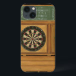 Dartboard med Cricket Scoring<br><div class="desc">En häpnadsväckande verklighetstrogen målning av en rityta av Jennifer Goldberger. Det ser ut som ett roande kricketspel pågår. Köp din utskrift idag!</div>