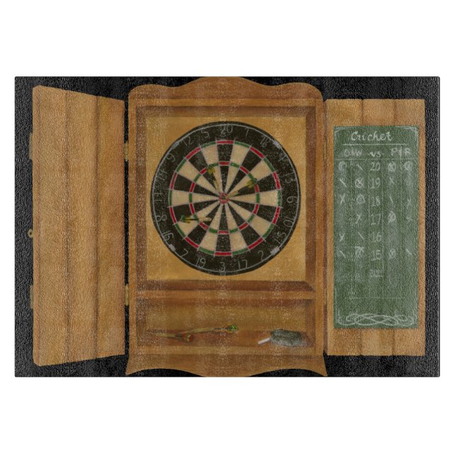 Dartboard med Cricket Scoring (Framsidan)