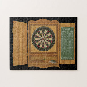Dartboard med Cricket Scoring Pussel