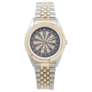Dartboard med dyster i Bullseye, Armbandsur