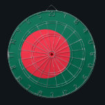 Dartboard med Flagga av Bangladesh Darttavla<br><div class="desc">Lägg till lite Bangladesh-pride i ditt spelrum med vår exklusiv-rityta med flagga Bangladesh! Den här ritytan är utformad med precision och noggrannhet och är mer än bara ett speltillbehör. Den är ett firande av Bangladesh arv och nationella pride. Den djärva designen visar tydligt det ikoniska Bangladesh-flagga, skapar den här ritytan...</div>