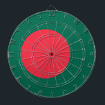 Dartboard med Flagga av Bangladesh Darttavla<br><div class="desc">Lägg till lite Bangladesh-pride i ditt spelrum med vår exklusiv-rityta med flagga Bangladesh! Den här ritytan är utformad med precision och noggrannhet och är mer än bara ett speltillbehör. Den är ett firande av Bangladesh arv och nationella pride. Den djärva designen visar tydligt det ikoniska Bangladesh-flagga, skapar den här ritytan...</div>