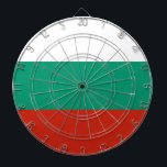 Dartboard med Flagga av Bulgarien Piltavla<br><div class="desc">Lägg till ett litet bulgariskt pride i ditt spelrum med vår exklusiv-rityta med flagga Bulgarien! Den här ritytan är utformad med precision och noggrannhet och är mer än bara ett funktionellt speltillbehör. Den är en hyllning till Bulgariens kulturarv i riken. Den djärva designen visningar stolt den bulgariska flagga och skapar...</div>
