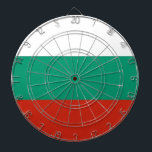 Dartboard med Flagga av Bulgarien Piltavla<br><div class="desc">Lägg till ett litet bulgariskt pride i ditt spelrum med vår exklusiv-rityta med flagga Bulgarien! Den här ritytan är utformad med precision och noggrannhet och är mer än bara ett funktionellt speltillbehör. Den är en hyllning till Bulgariens kulturarv i riken. Den djärva designen visningar stolt den bulgariska flagga och skapar...</div>