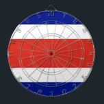 Dartboard med Flagga av Costa Rica Darttavla<br><div class="desc">Lägg till lite Costa Rican-pride i ditt spelrum med vår exklusiv ritbord med Costa Ricas flagga! Den här ritytan är utformad med stor noggrannhet, och är mer än bara ett funktionellt speltillbehör. Den är en firande av Costa Ricas kulturarv och kulturella pride. Den sjudande designen visningar den ikoniska Costa Rican-flagga...</div>