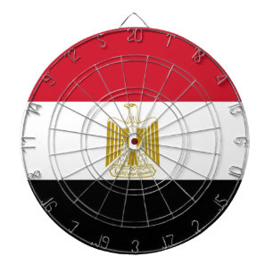 Dartboard med Flagga av Egypten Darttavla