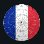 Dartboard med Flagga av Frankrike Darttavla<br><div class="desc">Förbättra ditt spelrum med vår exklusiv ritbord med flagga Frankrike! Den här ritytan är inte bara ett speltillbehör, den är en firande av Franskens kultur och arv. Den sjudande designen visar tydligt den ikoniska Franskens flagga och skapar den här ritytan som ett unikt och snyggt sätt att uttrycka kärlek för...</div>