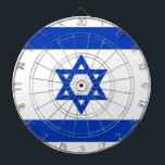 Dartboard med Flagga av Israel Piltavla<br><div class="desc">Höj ditt spelrum med vår exklusiv ritbord med flagga Israel! Den här ritytan är inte bara ett speltillbehör, den är en firande av Israels rik- och kulturarv. Den vibrerande designen visar den koniska israeliska flagga, skapar den ett unikt och meningsfullt tillägg till ditt rekreationsområde. Perfekt för familjemöten, spelnätter eller som...</div>