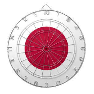 Dartboard med Flagga av Japan Darttavla