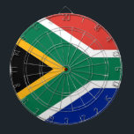 Dartboard med Flagga av sydlig Afrika Piltavla<br><div class="desc">Lägg till lite sydafrikanskt pride i ditt spelrum med vår exklusiv dartboard med flagga av South Afrika! Den här ritytan är uppbyggd med stor noggrannhet, och är inte bara ett funktionellt speltillbehör, utan en firande i syd-Afrikans pulserande kultur och arv. Snyggtens utformning visningar på ett framträdande sätt den ikoniska sydafrikanska...</div>