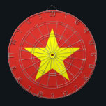 Dartboard med Flagga av Vietnam Piltavla<br><div class="desc">Lägg till ett litet vietnamesiskt pride i ditt spelrum med vår exklusiv dartboard med flagga Vietnam! Den här ritytan är mycket detaljerad och är mer än bara ett funktionellt spel i biet. Den är en firande av Vietnams kulturarv och kulturella pride. Den sjudande designen visningar på ett framträdande sätt den...</div>
