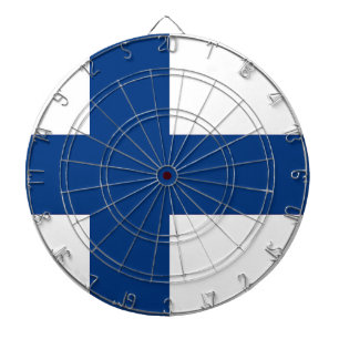 Dartboard med Flagga från Finland Piltavla