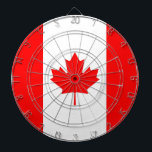 Dartboard med Flagga från Kanada Piltavla<br><div class="desc">Höj ditt spelrum med vår träffande ritbord med flagga Kanada, en perfekt blandning av idrott och nationellt pride! Den här ritytan är inte bara till för lek, den är en firande av kanadensiskt arv och kanadensisk själ. Den vibrerande designen visar den ikoniska kanadensiska flagga, skapar den biet i alla lägen,...</div>