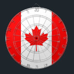 Dartboard med Flagga från Kanada Piltavla<br><div class="desc">Höj ditt spelrum med vår träffande ritbord med flagga Kanada, en perfekt blandning av idrott och nationellt pride! Den här ritytan är inte bara till för lek, den är en firande av kanadensiskt arv och kanadensisk själ. Den vibrerande designen visar den ikoniska kanadensiska flagga, skapar den biet i alla lägen,...</div>