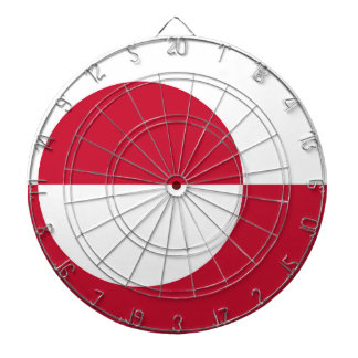 Dartboard med Grönlands Flagga Darttavla
