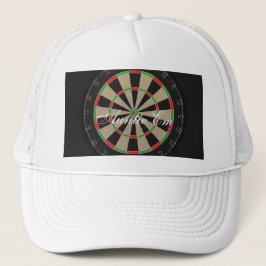 Dartboard Monogram Keps