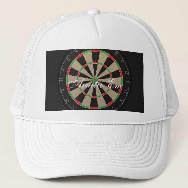 Dartboard Monogram Keps (Framsida)
