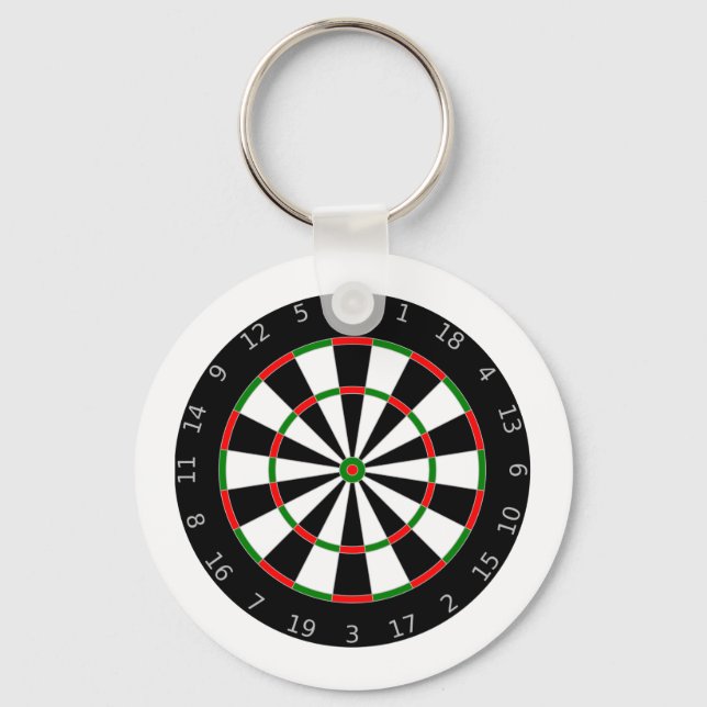 Dartboard Nyckelring (Framsida)