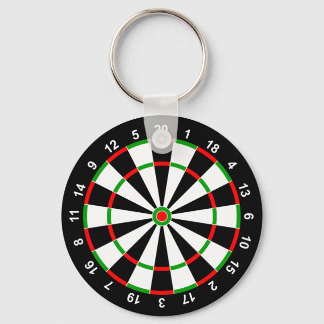 Dartboard Nyckelring (Framsida)