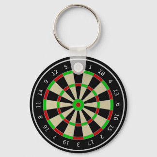 Dartboard-nyckelring Nyckelring