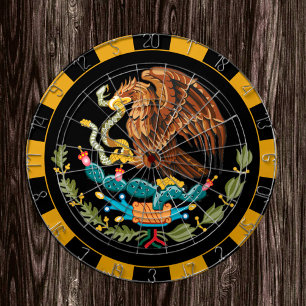 Dartboard och Flagga i Mexiko / spelbord Darttavla